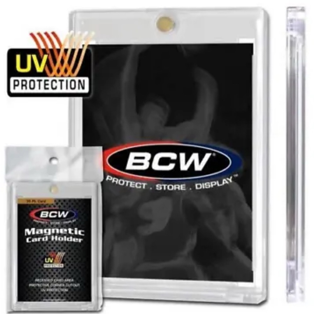 BCW 1-MCH-35 Magnetic Sports/ Trading Card Holder (35 Pt. Card).